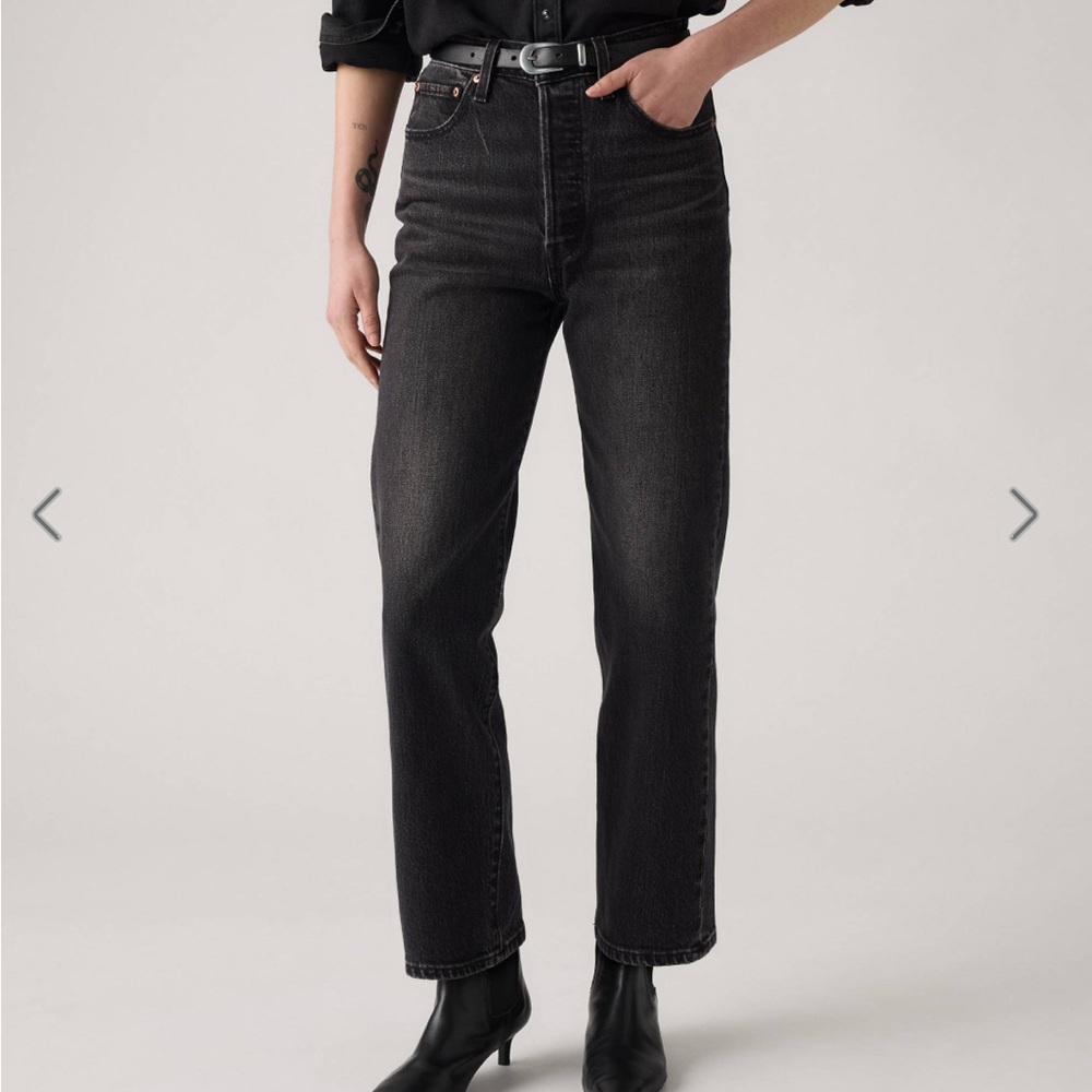Levi's High Rise Black Women's Jeans